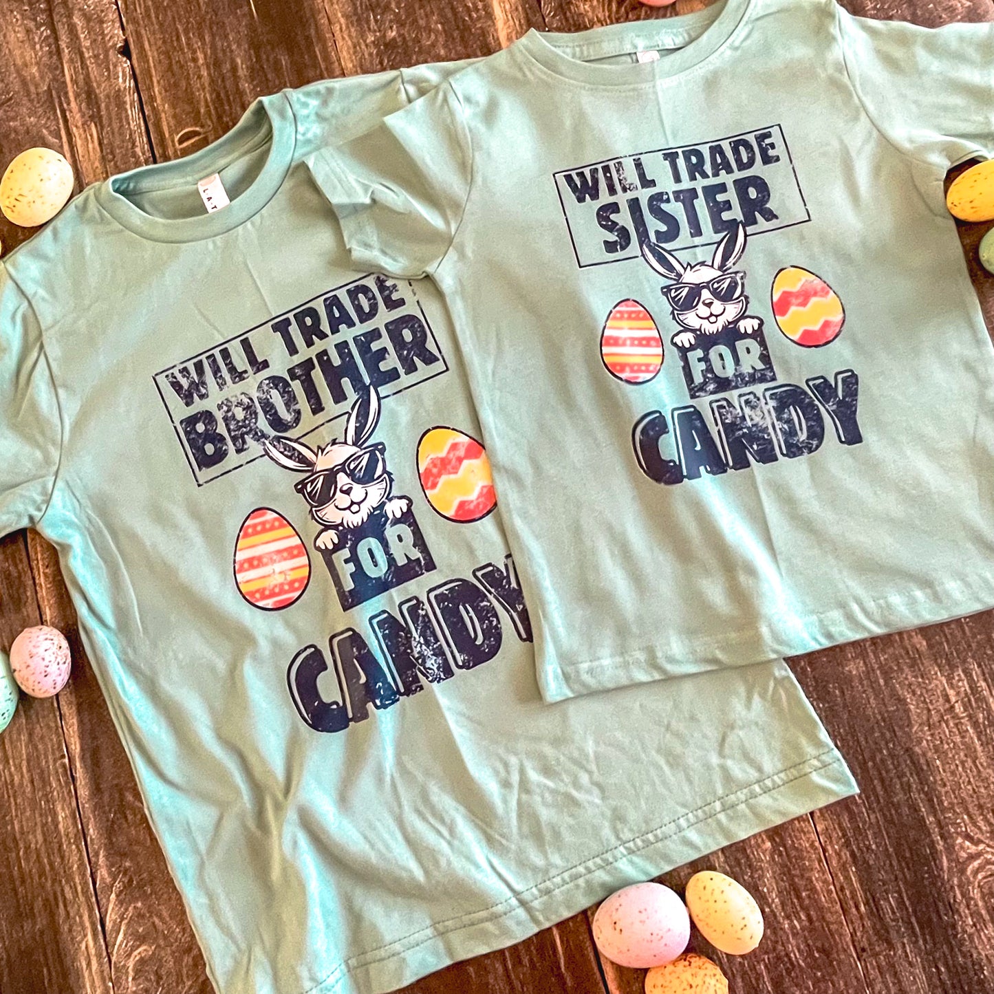 Will Trade Sibling Easter Shirt