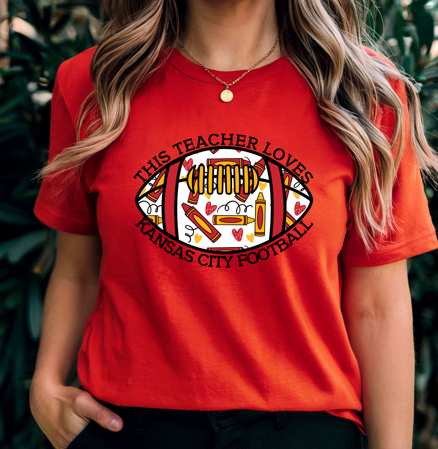 Teacher KC Football Shirt
