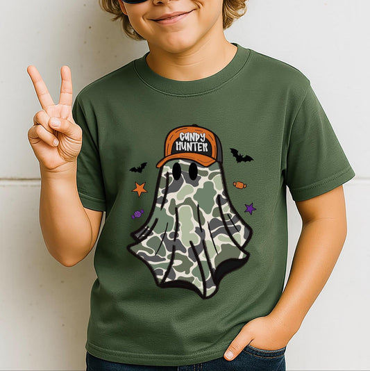 Candy Hunter Camo Halloween Shirt