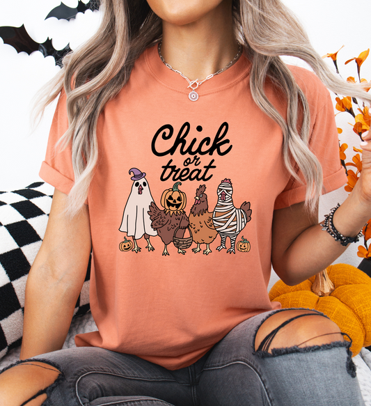 Chick or Treat Halloween Shirt