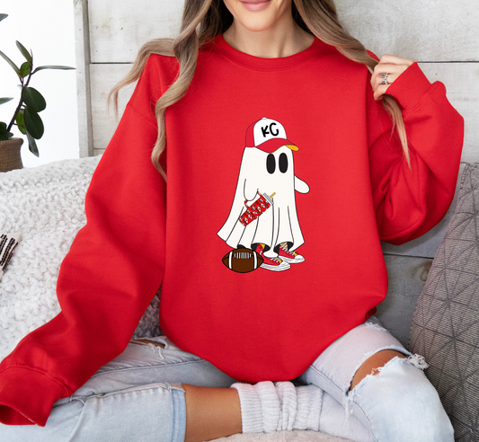 KC Football Ghost Shirt