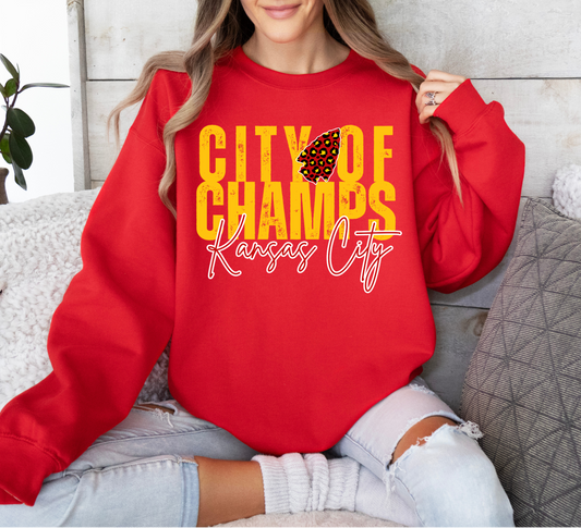 City of Champs KC Shirt