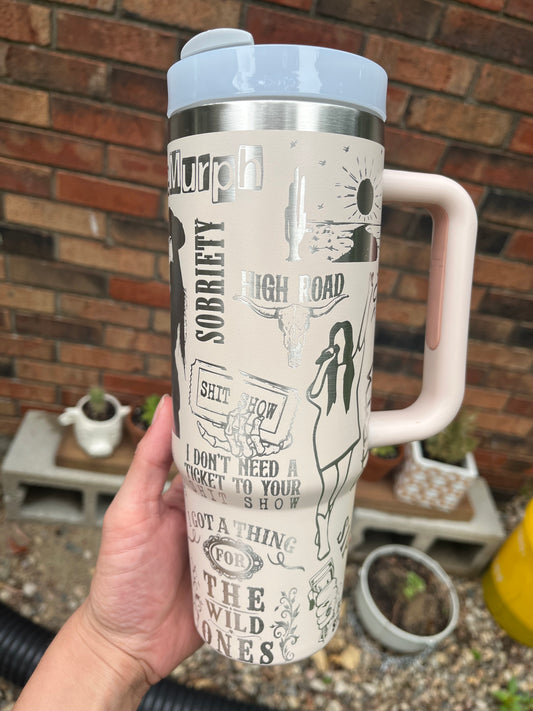 JM Stainless Steel Tumbler