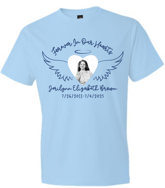 FUNDRAISER-Jerilynn Rememberance Shirt