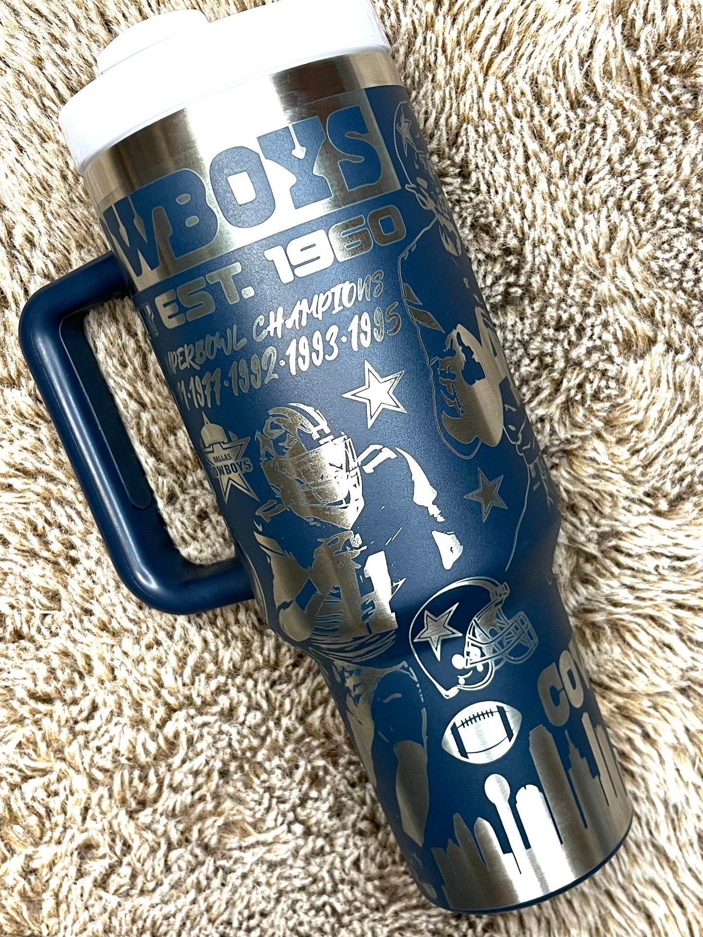 Dallas Football 40 oz Tumbler