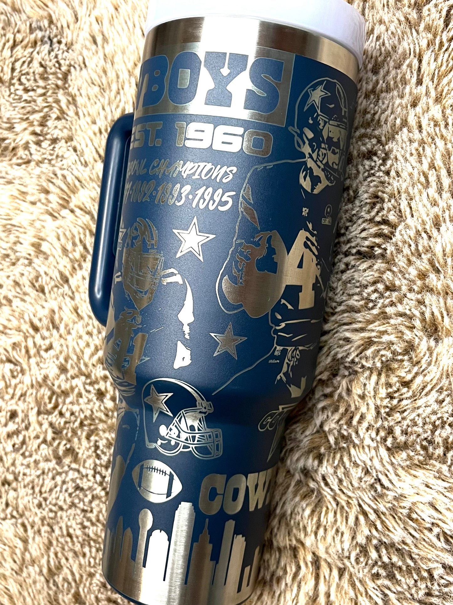 Dallas Football 40 oz Tumbler