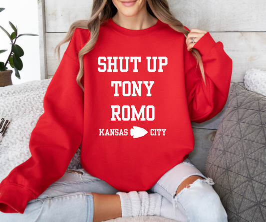 Shut up Tony Romo KC Shirt