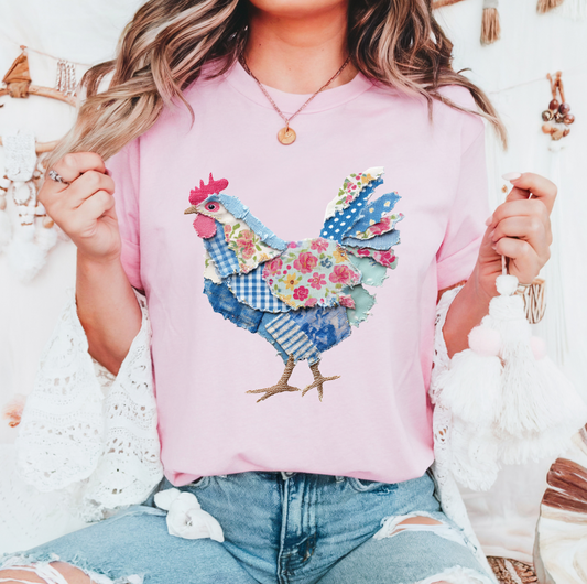 Fabric Chicken Shirt